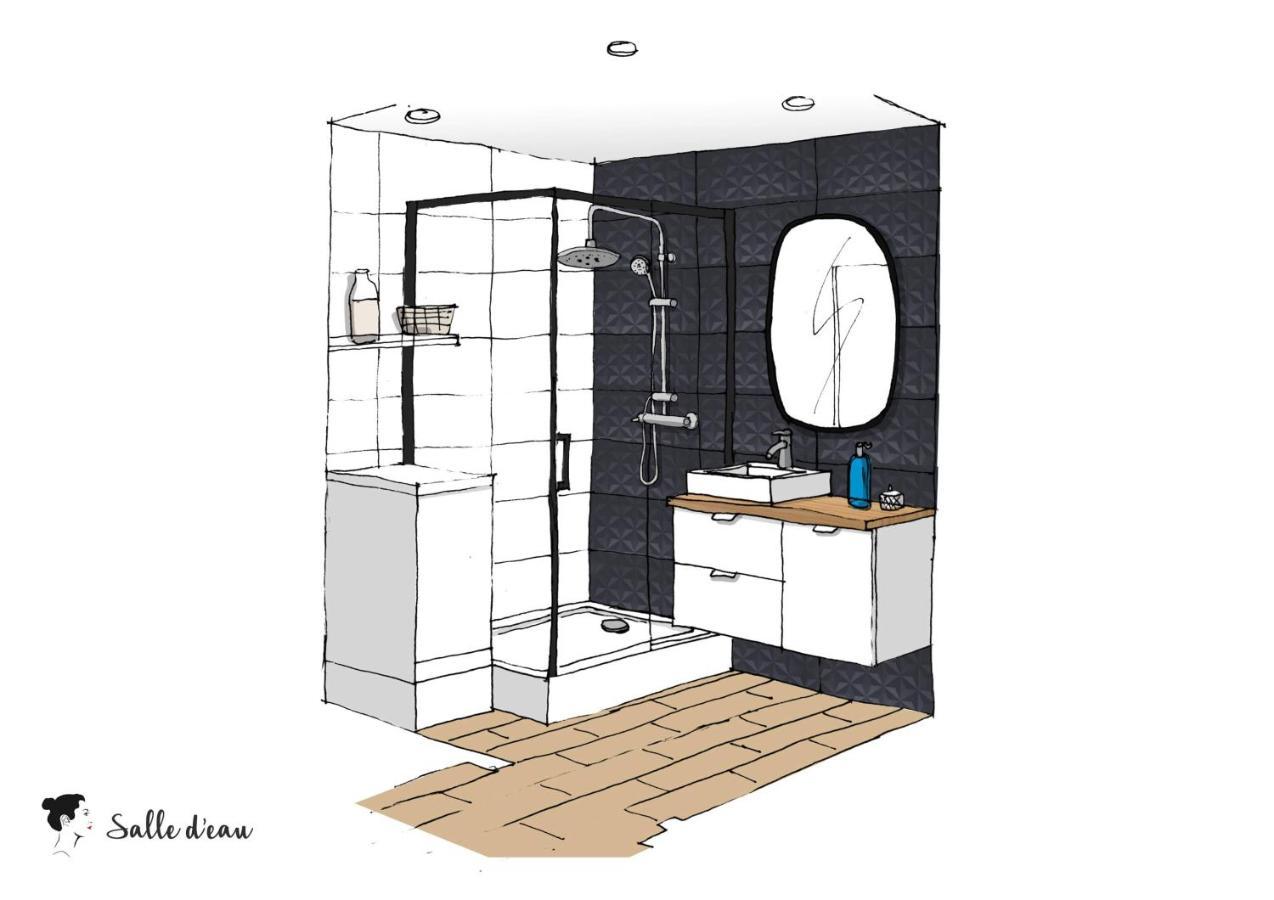 Ilunabarra - Appartement Calme, Vue Mer, Parking - Wifi Ciboure Eksteriør billede