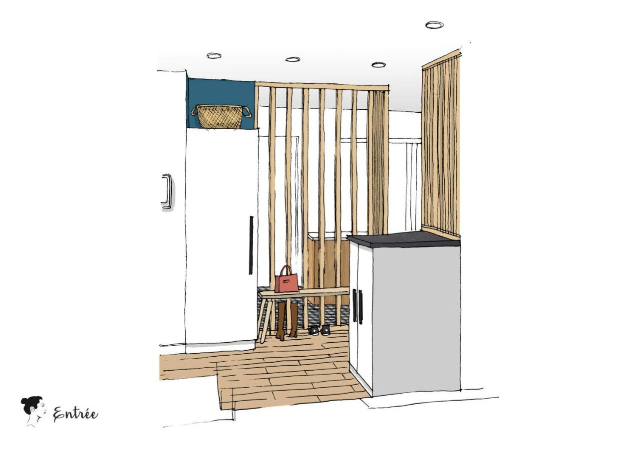 Ilunabarra - Appartement Calme, Vue Mer, Parking - Wifi Ciboure Eksteriør billede