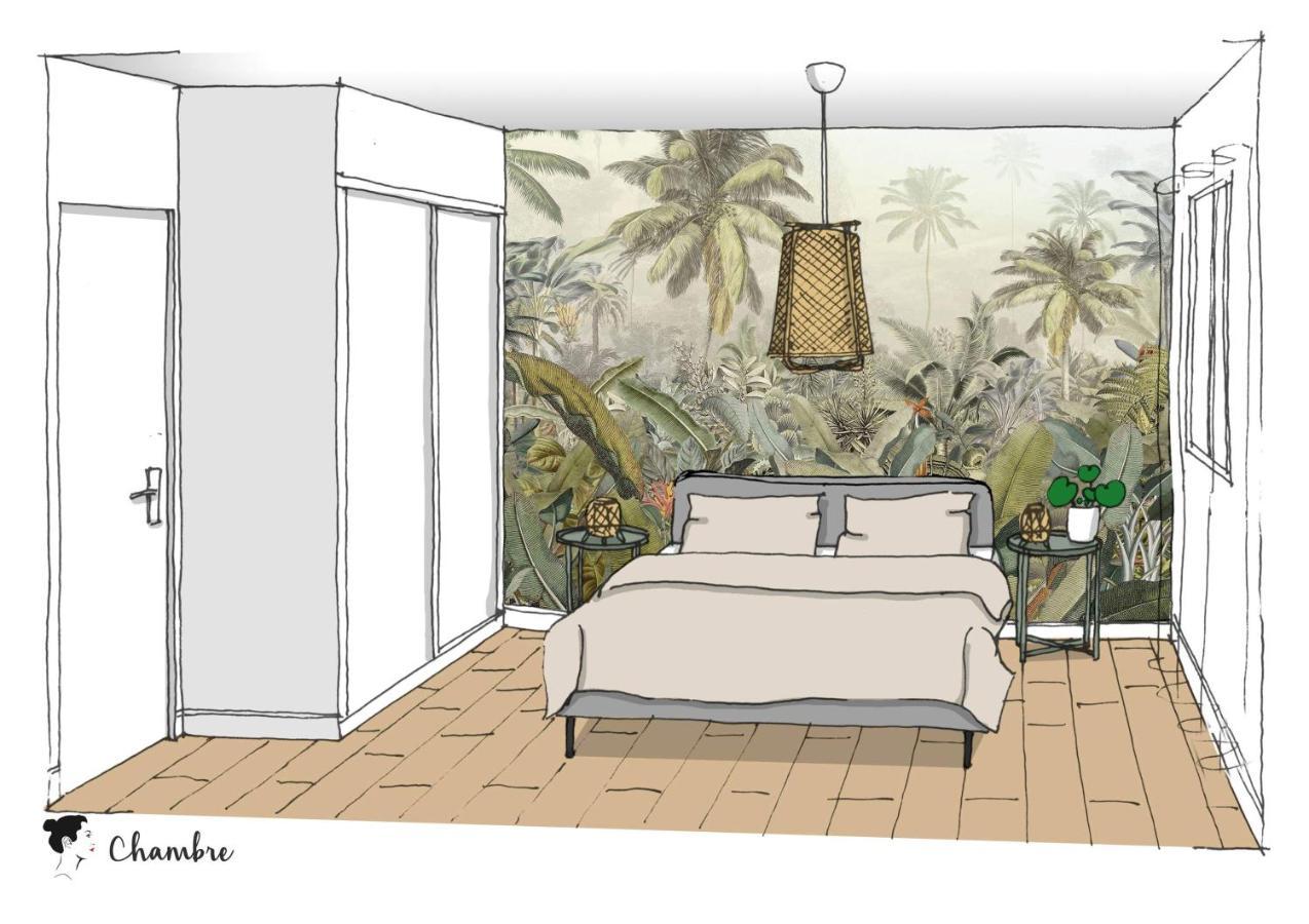 Ilunabarra - Appartement Calme, Vue Mer, Parking - Wifi Ciboure Eksteriør billede