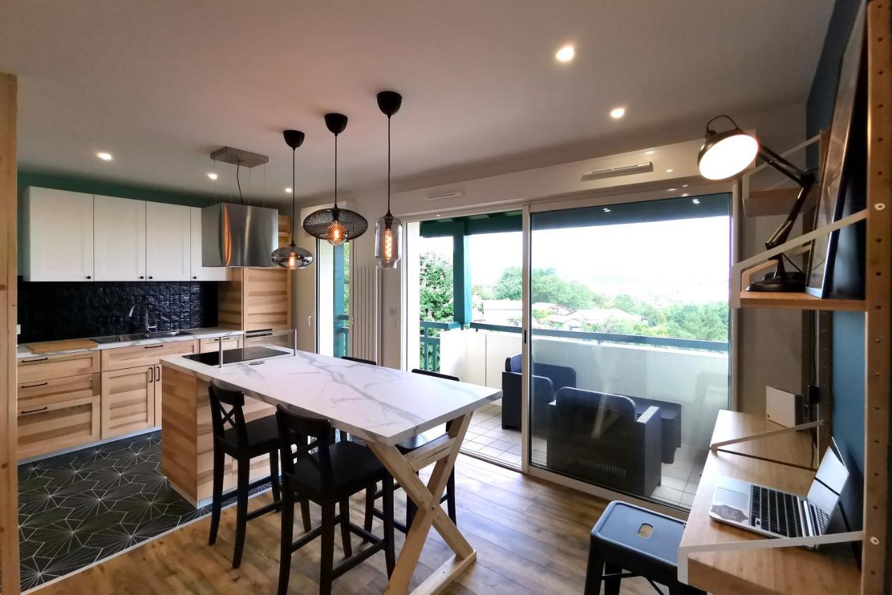 Ilunabarra - Appartement Calme, Vue Mer, Parking - Wifi Ciboure Eksteriør billede