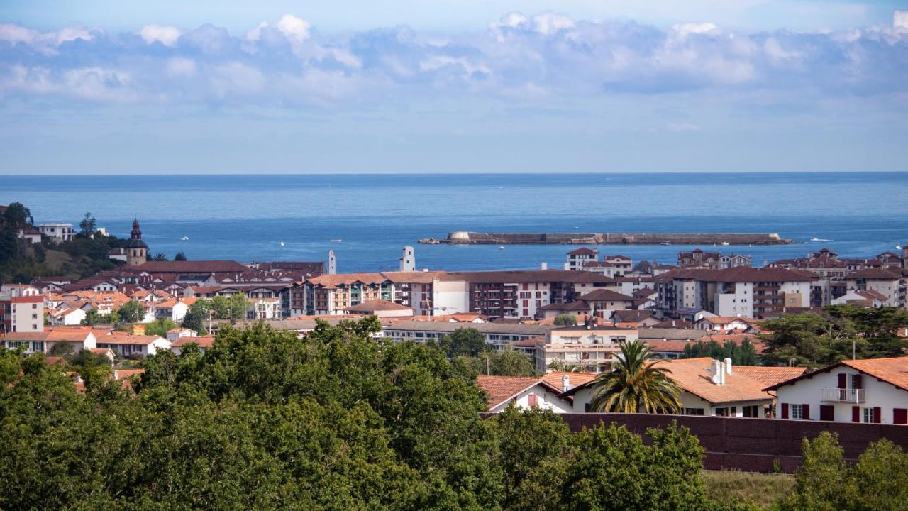 Ilunabarra - Appartement Calme, Vue Mer, Parking - Wifi Ciboure Eksteriør billede