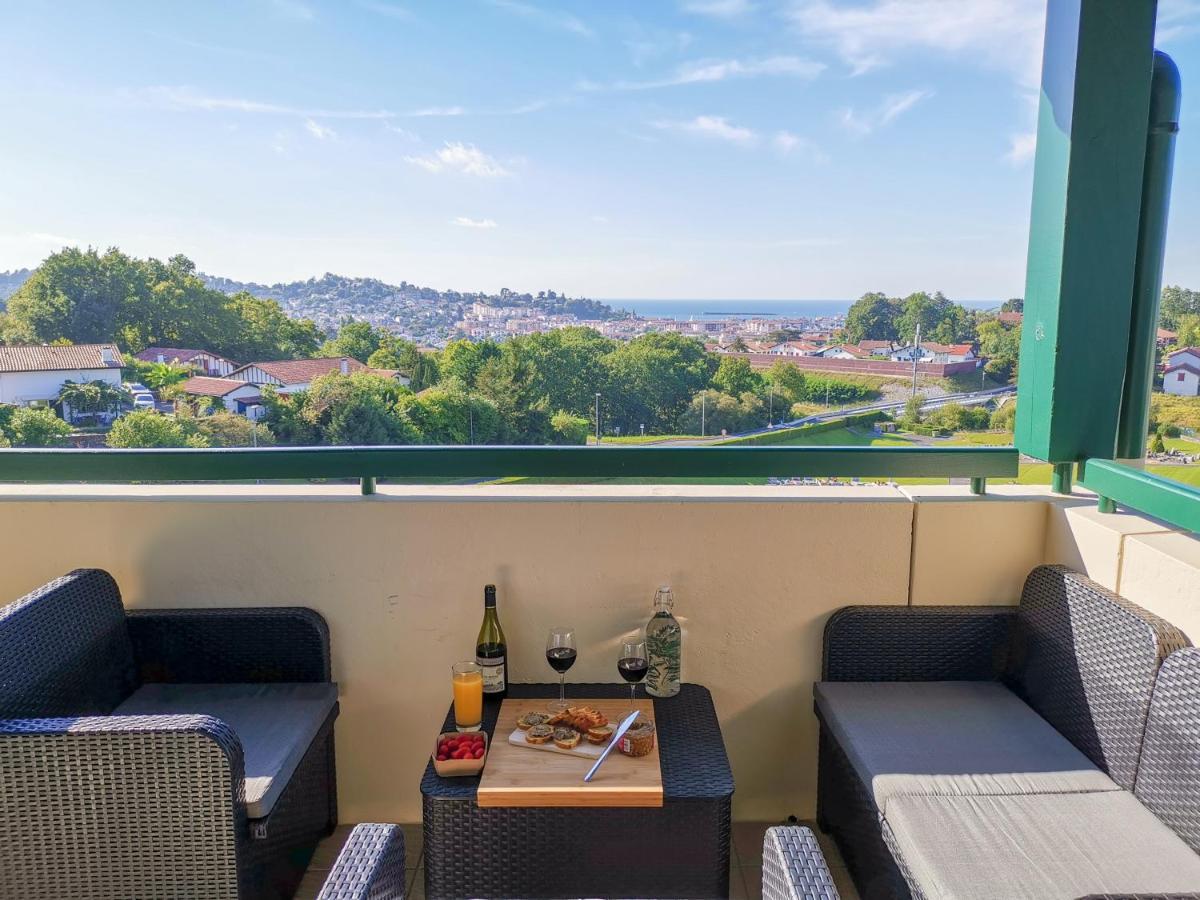 Ilunabarra - Appartement Calme, Vue Mer, Parking - Wifi Ciboure Eksteriør billede