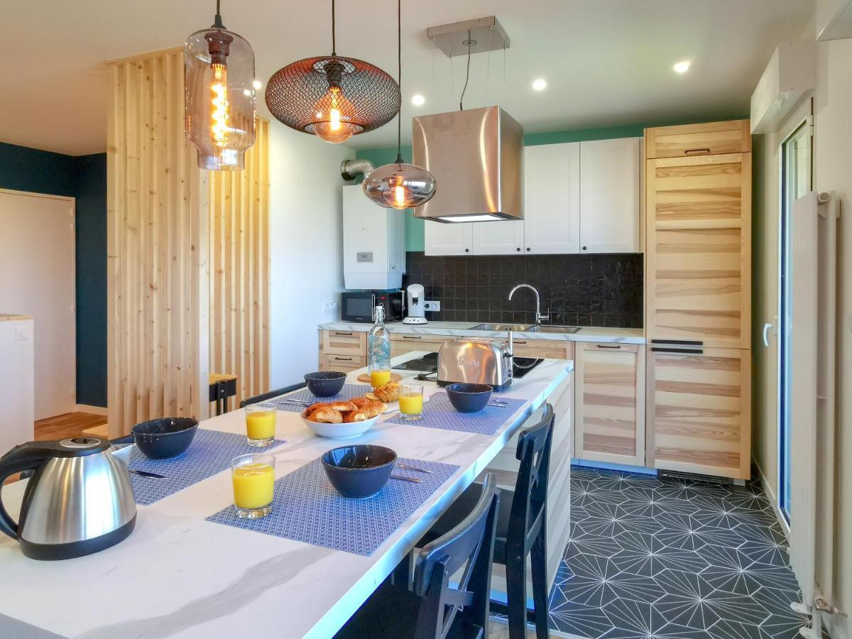 Ilunabarra - Appartement Calme, Vue Mer, Parking - Wifi Ciboure Eksteriør billede