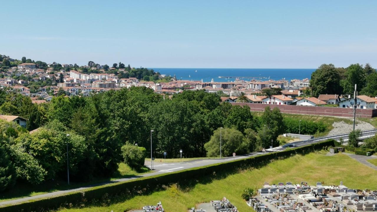 Ilunabarra - Appartement Calme, Vue Mer, Parking - Wifi Ciboure Eksteriør billede