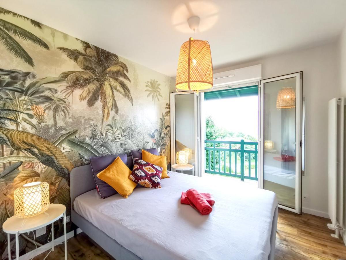 Ilunabarra - Appartement Calme, Vue Mer, Parking - Wifi Ciboure Eksteriør billede