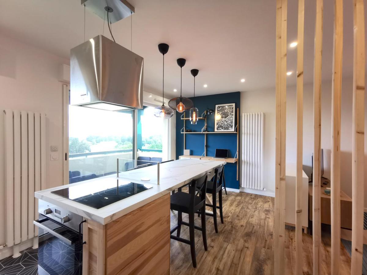 Ilunabarra - Appartement Calme, Vue Mer, Parking - Wifi Ciboure Eksteriør billede